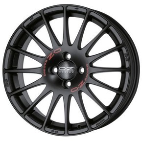 OZ-SUPERTURISMO-GT---OZ10-7,0x18-MATT-BLACK+RED-LET-4x98-ET42